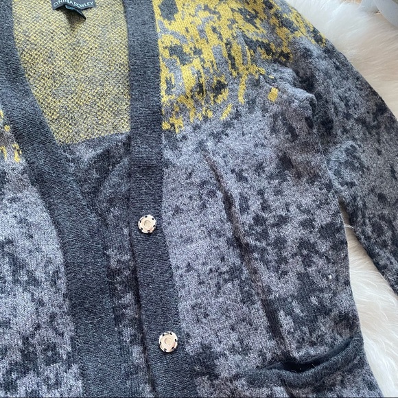 Cynthia Rowley Mohair Blend Cardigan - Picture 2 of 5